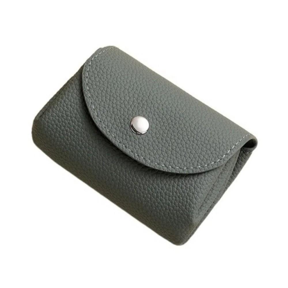 Portable Women's Wallet PU Leather Small Card Bag Unique Women’s Coin Purse  Unisex