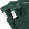 Camiseta de Hombre de Color Sólido con Cuello Redondo, Estilo Americano, Corte Holgado, Manga Corta, Ropa de Verano