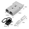 Leehitech 2 Piece Set Anderson Connector 350A 600V Battery Quick