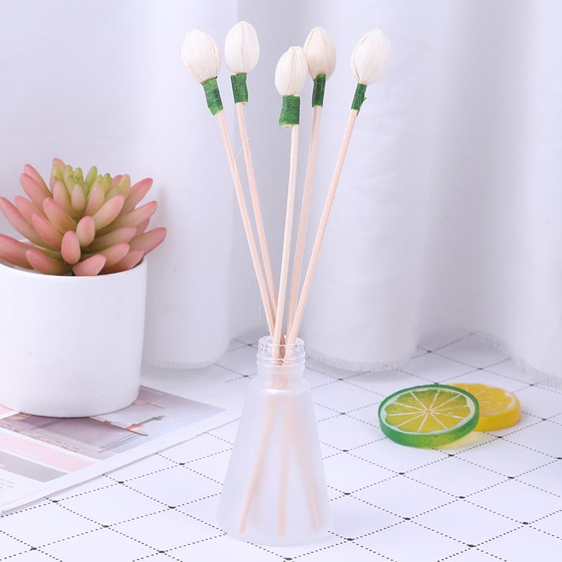 

1X Стекло Арома Диффузор Пустые бутылки Скраб Конус Контейнеры Ароматические палочки Банки