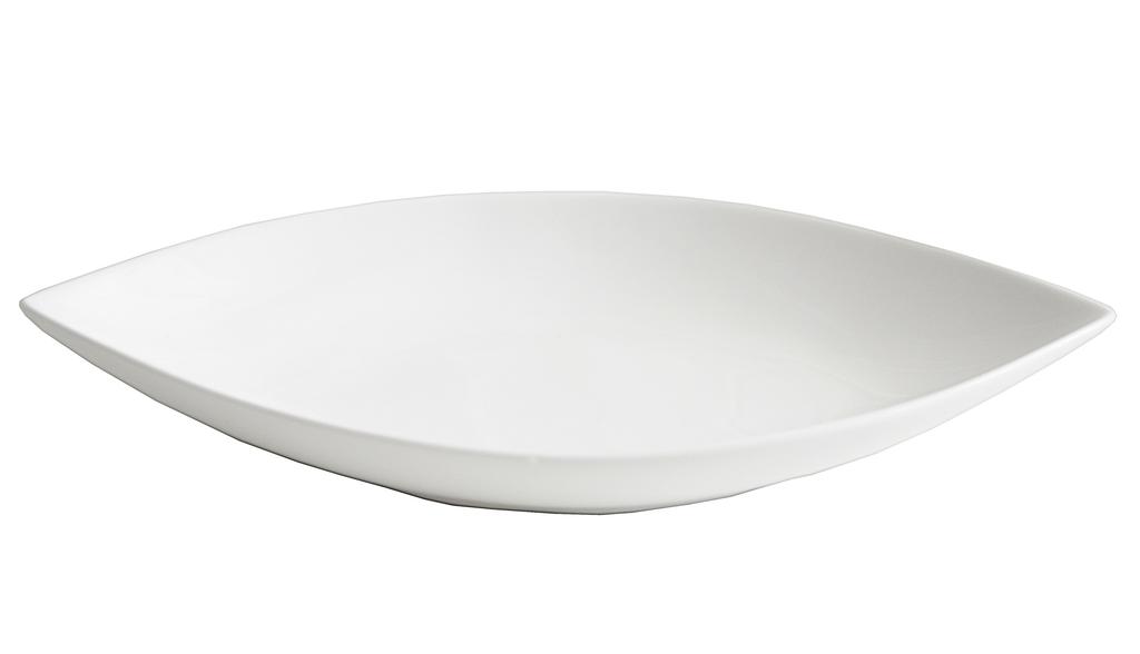 Ambition White porcelain salad bowl 30.5 cm