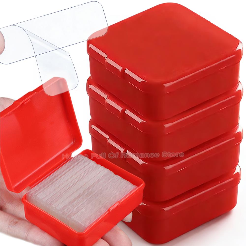 Box Nano Double Sided Adhesive Tape Clear Strong Reusable Wall Car Sticker Sticky Balloon Traless Poster Tapes Nail Free