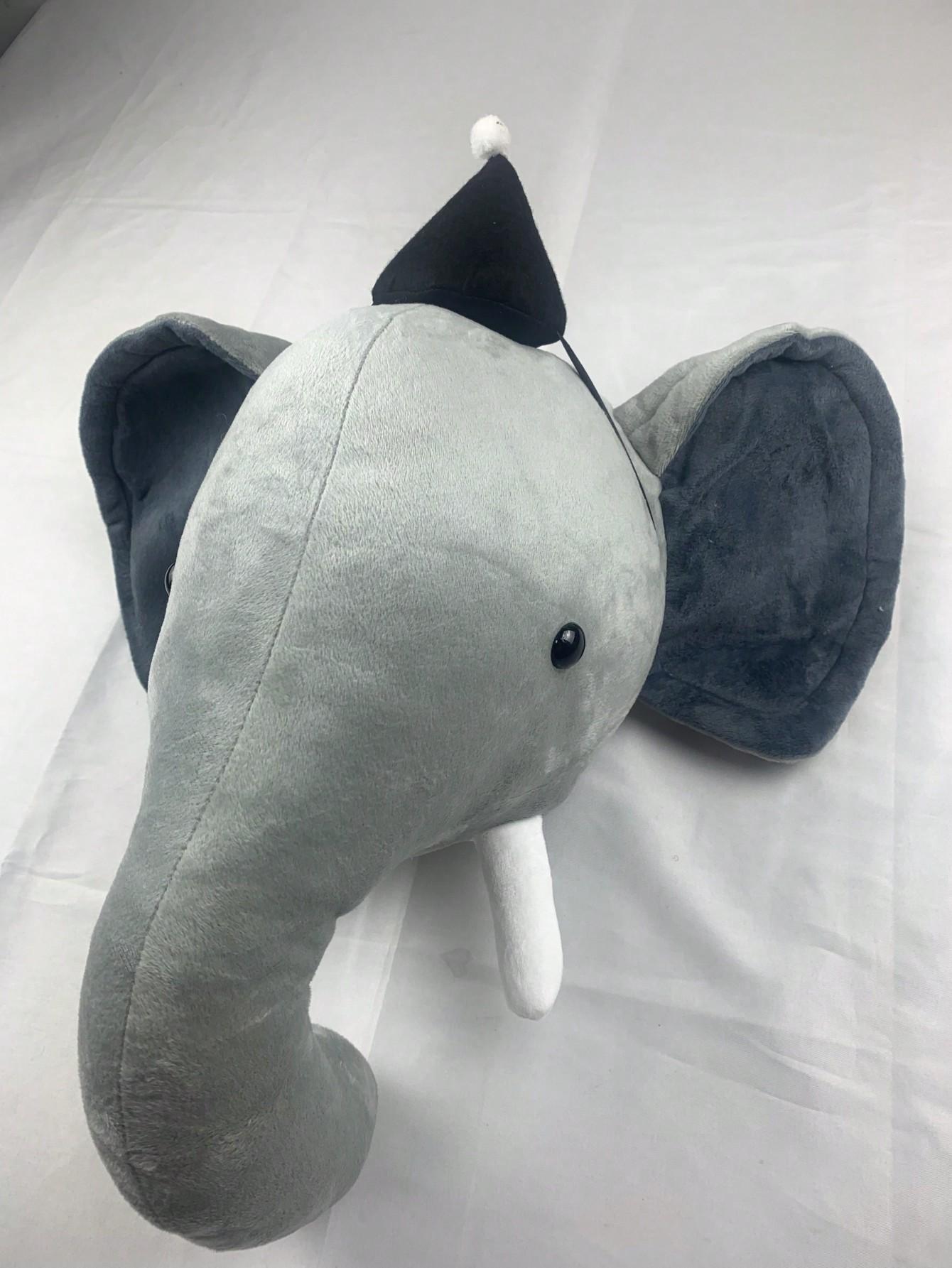 

Украшение на стену Голова животного Мягкая настенная подвеска Ins Nordic Style Детская комната Креативное украшение Подвесной слон