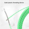 4mm 5m-30m Fiberglass Cable Push Pullers Duct Snake Rodder Fish Tape Wire Pom Fish Draw Tape Electrical Cable Puller Aid Tool