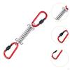 Tent Fixed Buckle Wind Rope Spring for Camping Hiking Hammock Chair