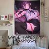 New Movie Pretty Hot Girl Reze Tapestry Decoration Bedroom Dormitory Background Cloth Holiday Home Living Room Club Tapestry