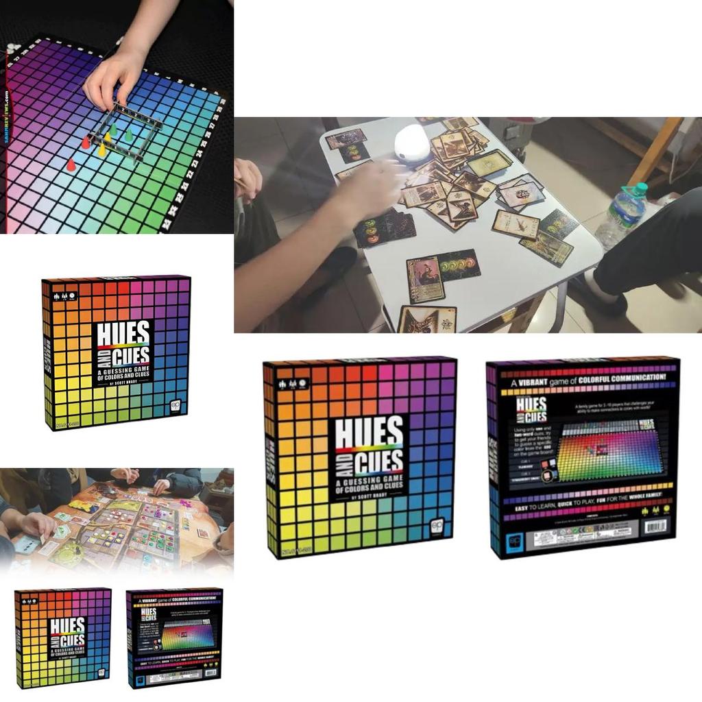 Hues And Cues Een Kleurenraadspel Speelgoed met Plastic Elementen voor Ouder-Kind Binding