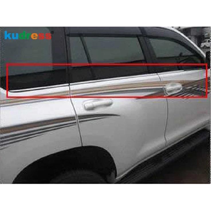 Dla Toyota Prado J150 J 150 2010-2012 2013 2014 2015 Stal nierdzewna Dolna rama okienna Listwa ozdobna progu Samochodowe akcesoria