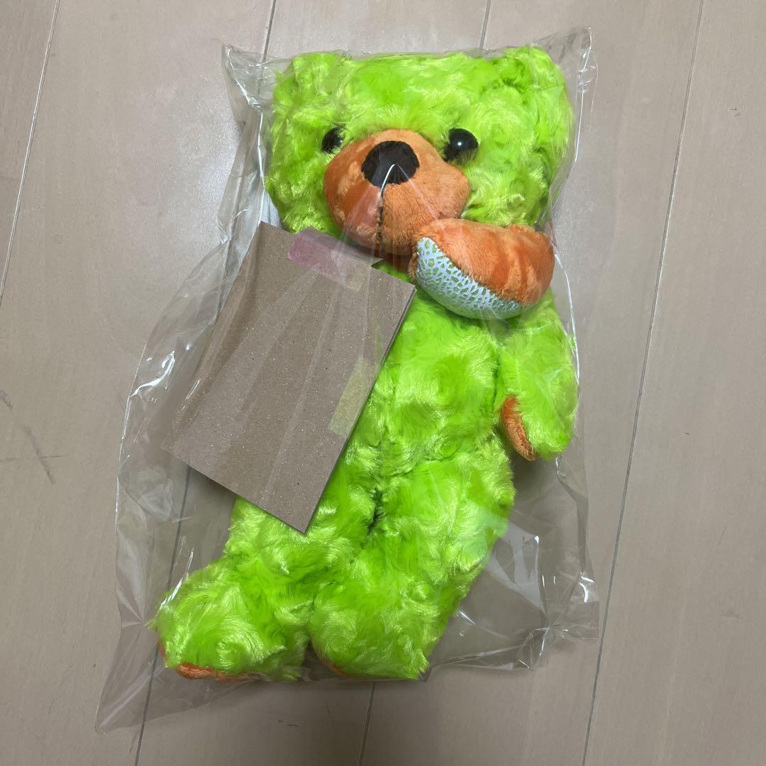 

[USED] Hokkaido Limited Edition Local Bear Teddy Bear Green Melon Bear