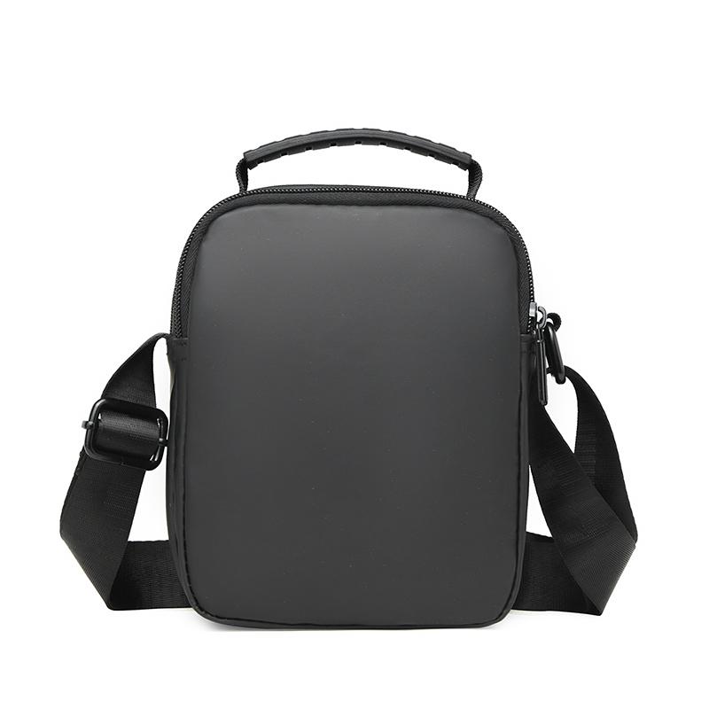 Borsa a tracolla impermeabile da uomo, borsa a tracolla verticale leggera, piccola borsa