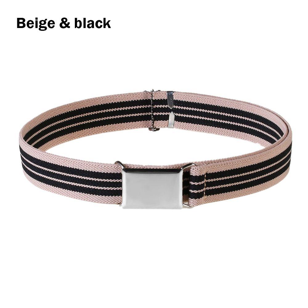 Gift Pants Strap Solid Color Boys Girls Alloy Buckle Waistband Kids Canvas Belt Adjustable