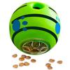 Teething Bite-Resistant Dog Toy: Sounding Laugh Ball with Treat Dispensing Feature