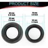 90311-47027 Front Differential Seal Axle Shaft Oil Seal Set of 2Pcs 90311-47013 Left and Right Front Drive Axle Shaft Oil Seal for Toyota 4Runner