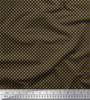 Soimoi Blue Japan Crepe Satin Fabric Semi Circle Geometric Print Fabric by the Metre 42 Inch