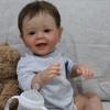 NPK 24 pollici Reborn Baby Boy Yannik Vinile Silicone Realistico Babies Giocattoli per Bambini Ragazza Regalo di Compleanno