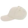 Used AUTHENTIC SAINT LAURENT PARIS 816864 3YR58 Logo Corduroy Baseball Cap Ivory