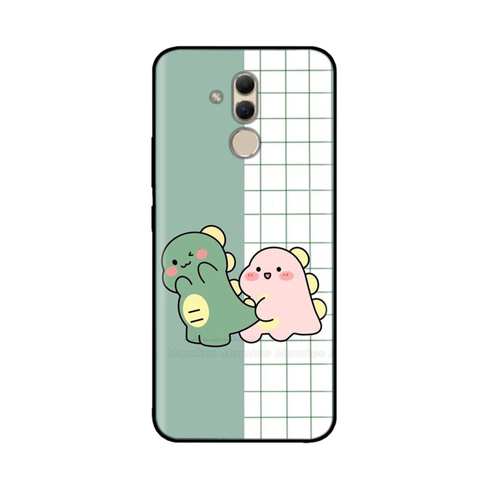 For Huawei Mate 20 Lite Case Cartoon Soft Silicone Phone Cover For Huawei Mate 20 Mate20 Pro Cases Bags Shockproof Painted Cover