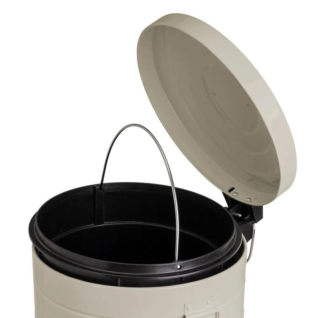 Kosz Na Śmieci Retro 20 L Beż