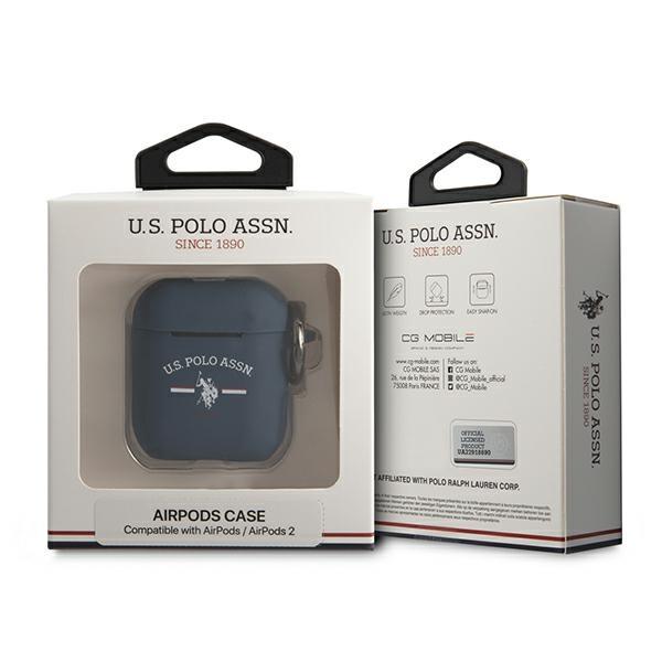 Etui Do AirPods 1 US Polo Granatowe