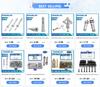 NINDEJIN Heavy Duty Expansion Bolt Anchor Yellow Zinc Plated Fix Bolts M6 M8 M10 M12 M14 M16 Sleeve Anchor for Concrete