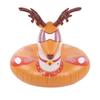 Round Sled PVC Round Wear Resistant Multifunctional Christmas Theme Snow Sled