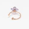 [Official] ESTELLE [WEB Exclusive] Women's Ear Cuff in 10K Pink Gold, featuring the June Birth Flower, Hydrangea (Product Code: 0294-0020-0000-0000)