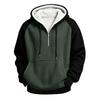 Men's Casual -Lined Hooded Sweatshirt with Front Pocket for Comfortable Everyday Wear