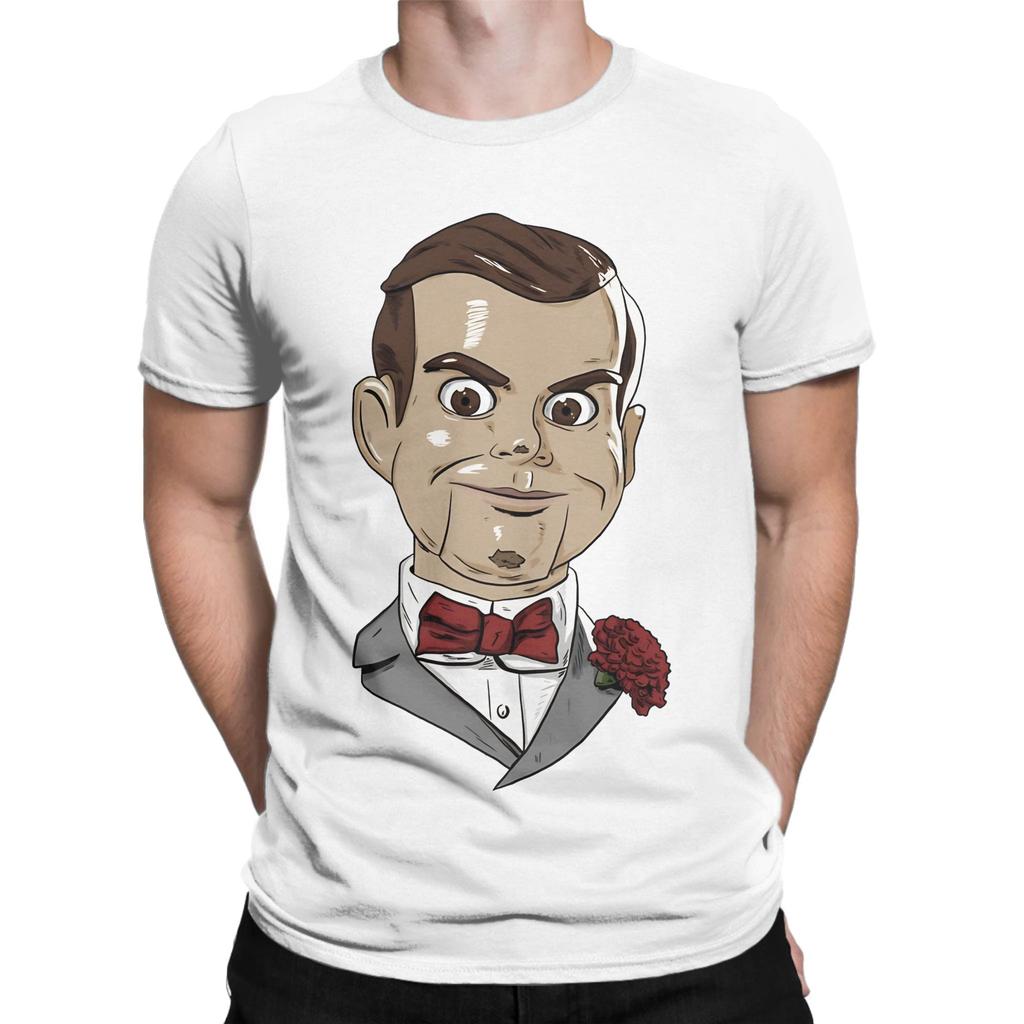 Slappy The Dummy Funny 100 Cotton TShirt Goosebumps Tops Tees For Unisex