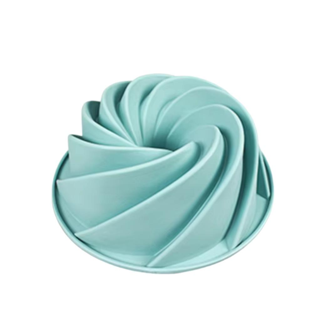 Silicone Cake Mold Decorating Tool DIY Pastry Baking Tools for Cake Pan Kitchen Fluted Tube Pan Bakeware Airfryer Accessories