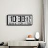 Versatile Digital Clock Battery Powered Wall Clock Electronic Desktop Clocks