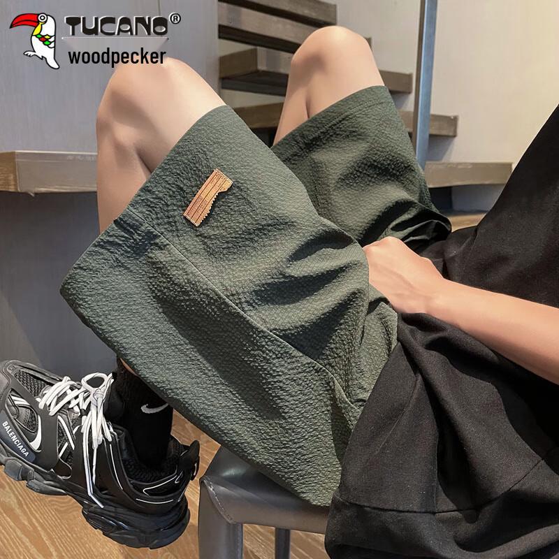 TUCANO Men s Seersucker Casual Shorts XL