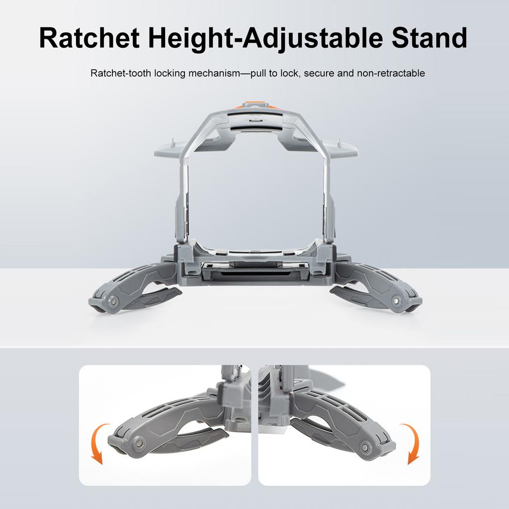 New Drone Landing Gear For DJI Mini 5 Pro Gimbal Protector Guard Spider-Leg Heightened Landing Rack Drone Protect Accessories