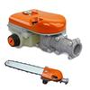 For Pole Saw Gear Head Gearbox Compatible with HT75 HT131 KM90 FS85 Replacement Part 4182 200 0070 4138 205 0008
