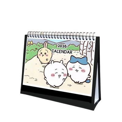Chiikawa 2026 Desk Planner Moe Office Commemorative New Student Christmas New Gift for Unofficial [SDCADQ] Calendar, Calendar, Calendar, Goods,