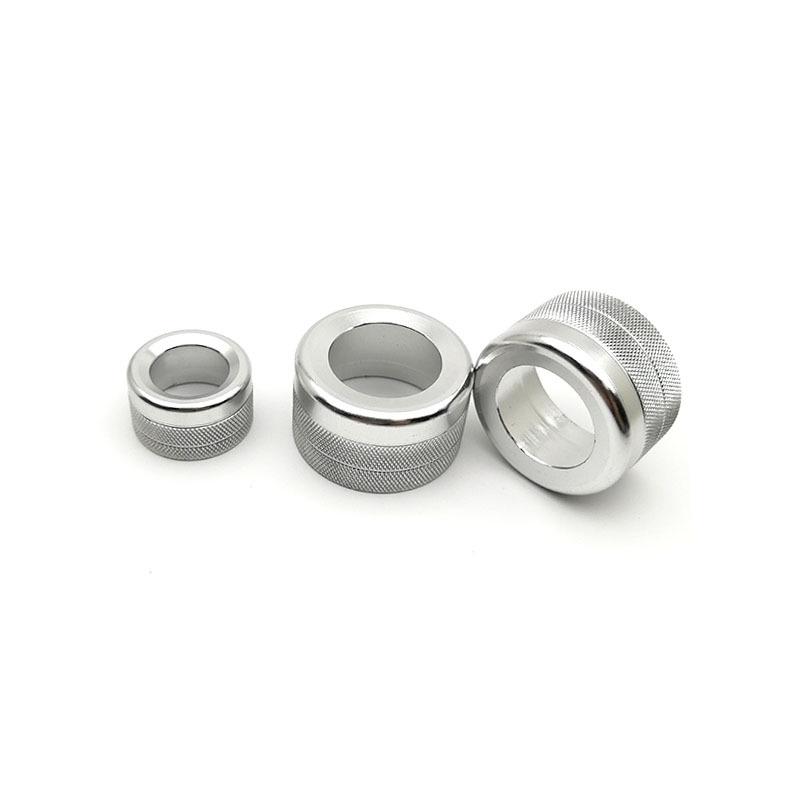 

BMW 5 Series/6 Series/5GT Aluminum-Gold Interior A/C & Audio Knob Trim