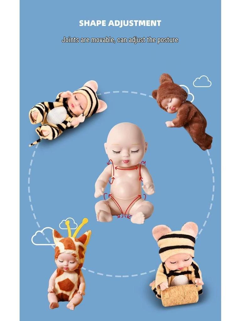 5-Inch Lifelike Sleeping Reborn Baby Doll