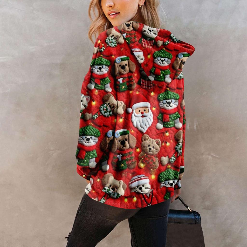 Hoodies For Women Oversized Winter Plush Cute Sweatshirts Pullover Trendy Fall Winter Clothes