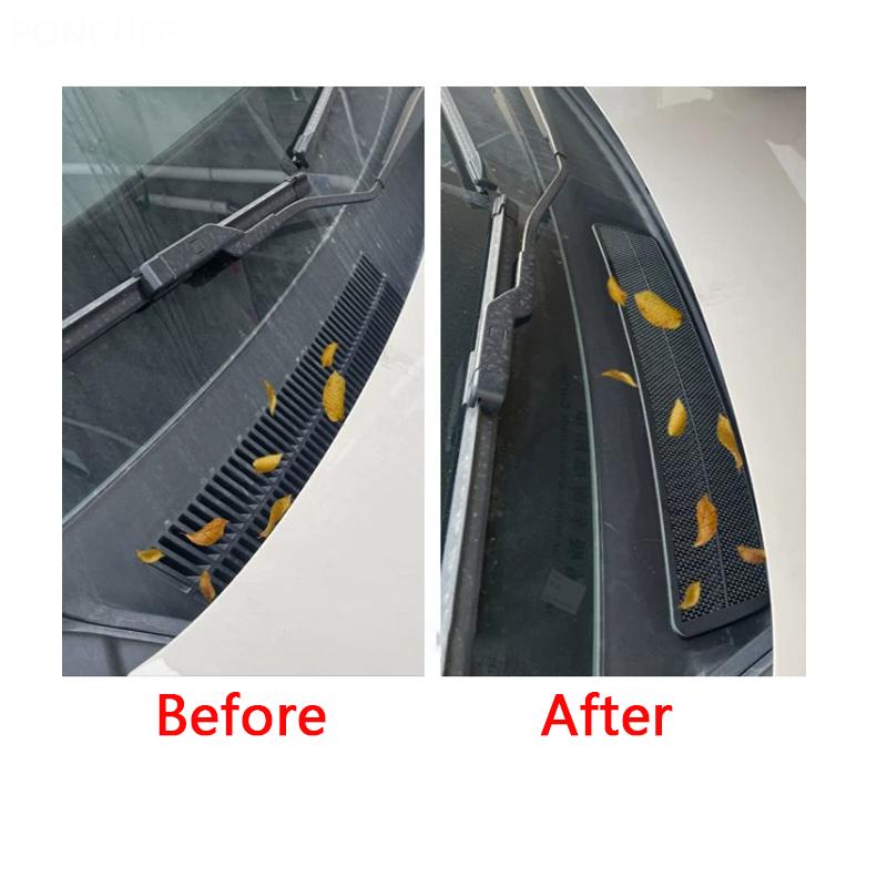 For GAC AION UT 2025-2026 Windproof Mask with Hood Drain Outlet Trim Stainless Steel Protective Trim Automobile Supplies