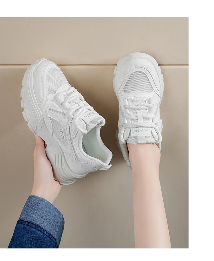 2025 Spring Women's Breathable Mesh Korean Style Fashion Sneakers