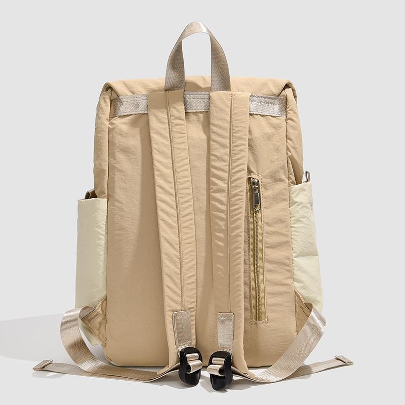 Schoolbag New Travel Backpack Women's Simple Leisure Large Capacity Mountain Outdoor Hiking Light Backpack Men