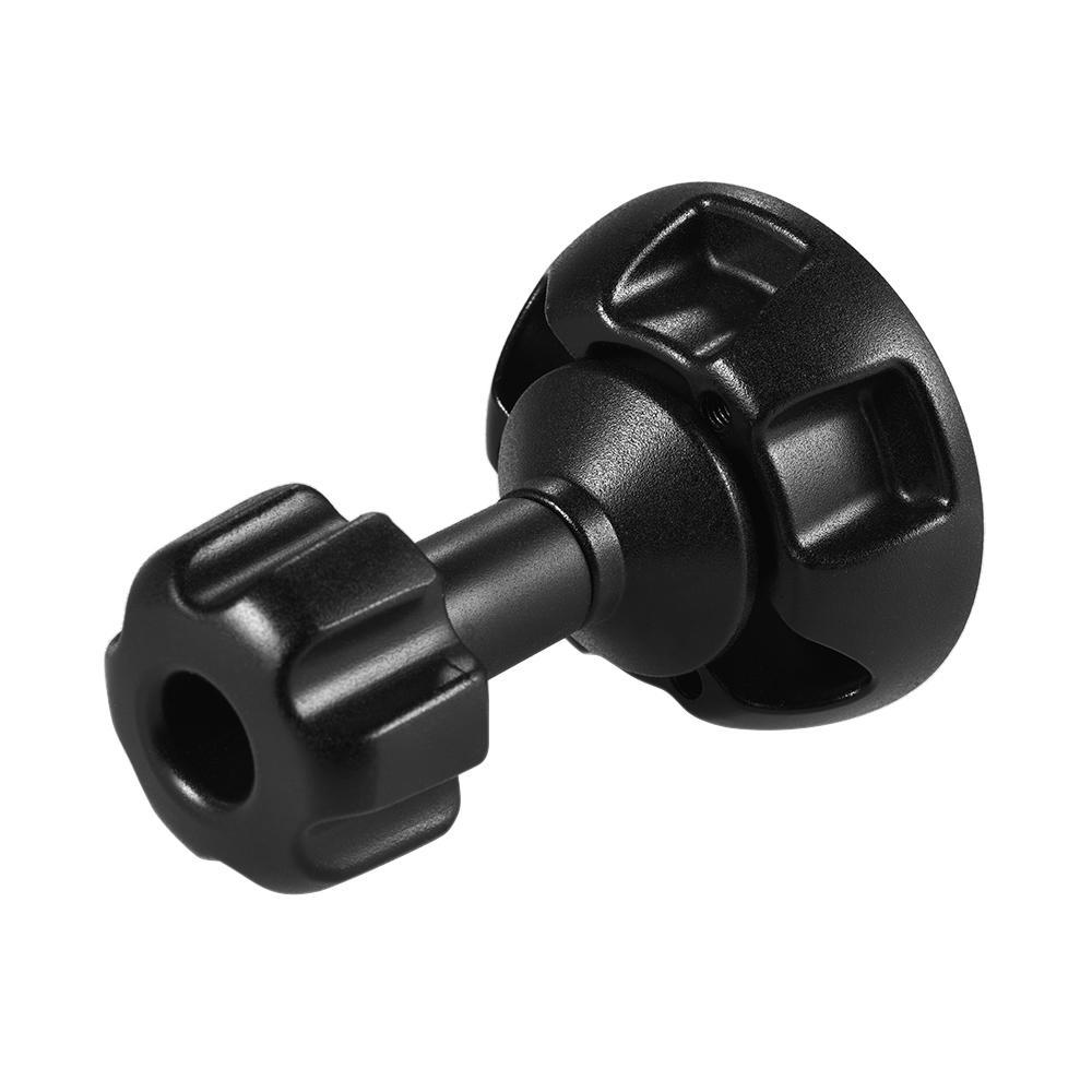 75mm Half Ball Flat To Bowl Adapter with 1 4  and 3 8  Screws for Fluid Head Tripod DSLR Rig Camera