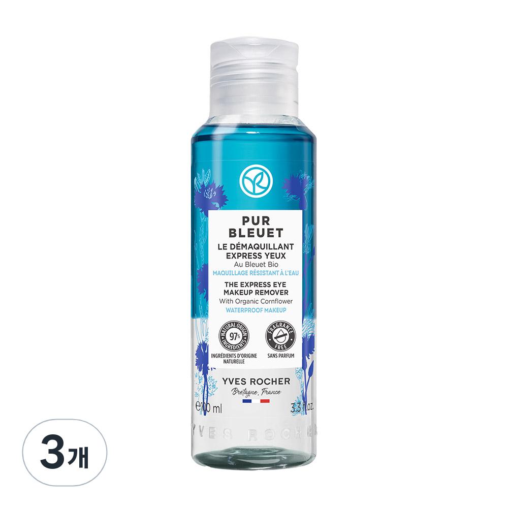 

Средство для снятия макияжа Yves Rocher Pure Blue Express, 100 мл, 3 шт.