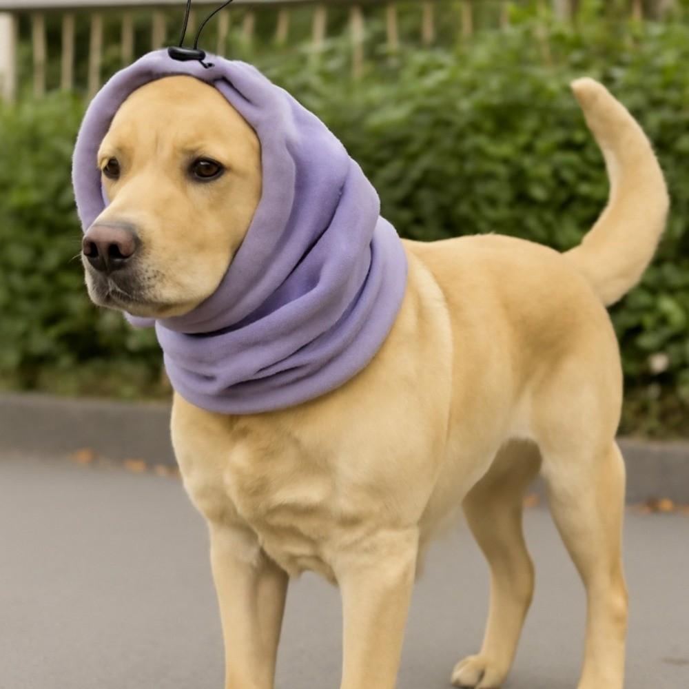 Elastic Dog Calming Earmuffs Noise-Proof Soft Warm Dog Grooming Earmuff Cold-Proof Comfortable Dog Ear Muffs Winter Season