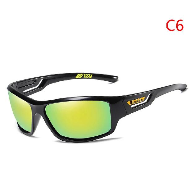 VIAHDA New Polarized Sunglasses Men Driving Sport Designer Sun Glasses Women Eyewear UV400 Without Box Fishing Hiking C6