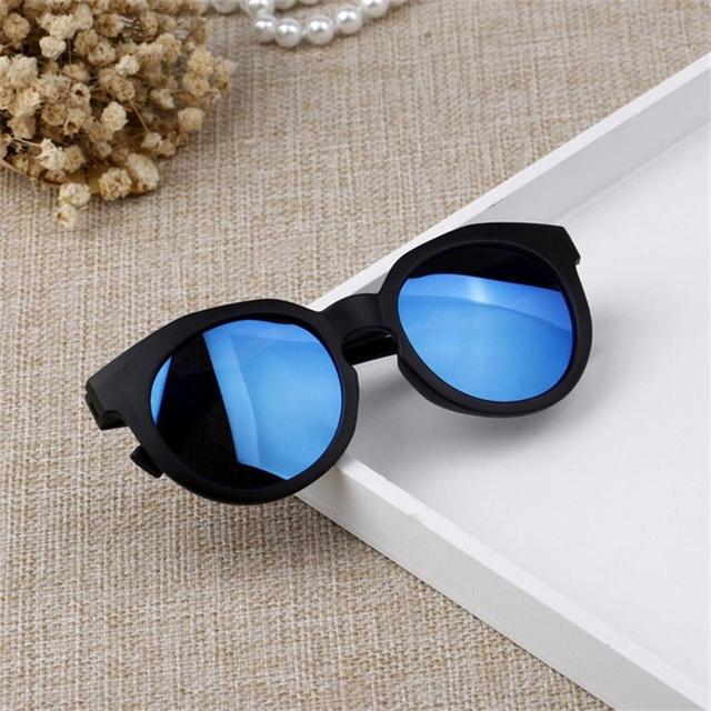 Modemarke Baby Kinder Sonnenbrille Mädchen Schwarz Kinder Sonnenbrille Anti-UV Sonnenschutz Brille Jungen Brille