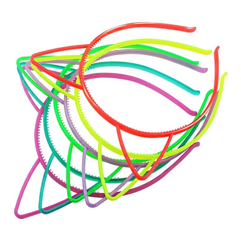 Adult Luminous Hairband Cat Ear Shape Hairband Halloween Style Teens Hair Hoop