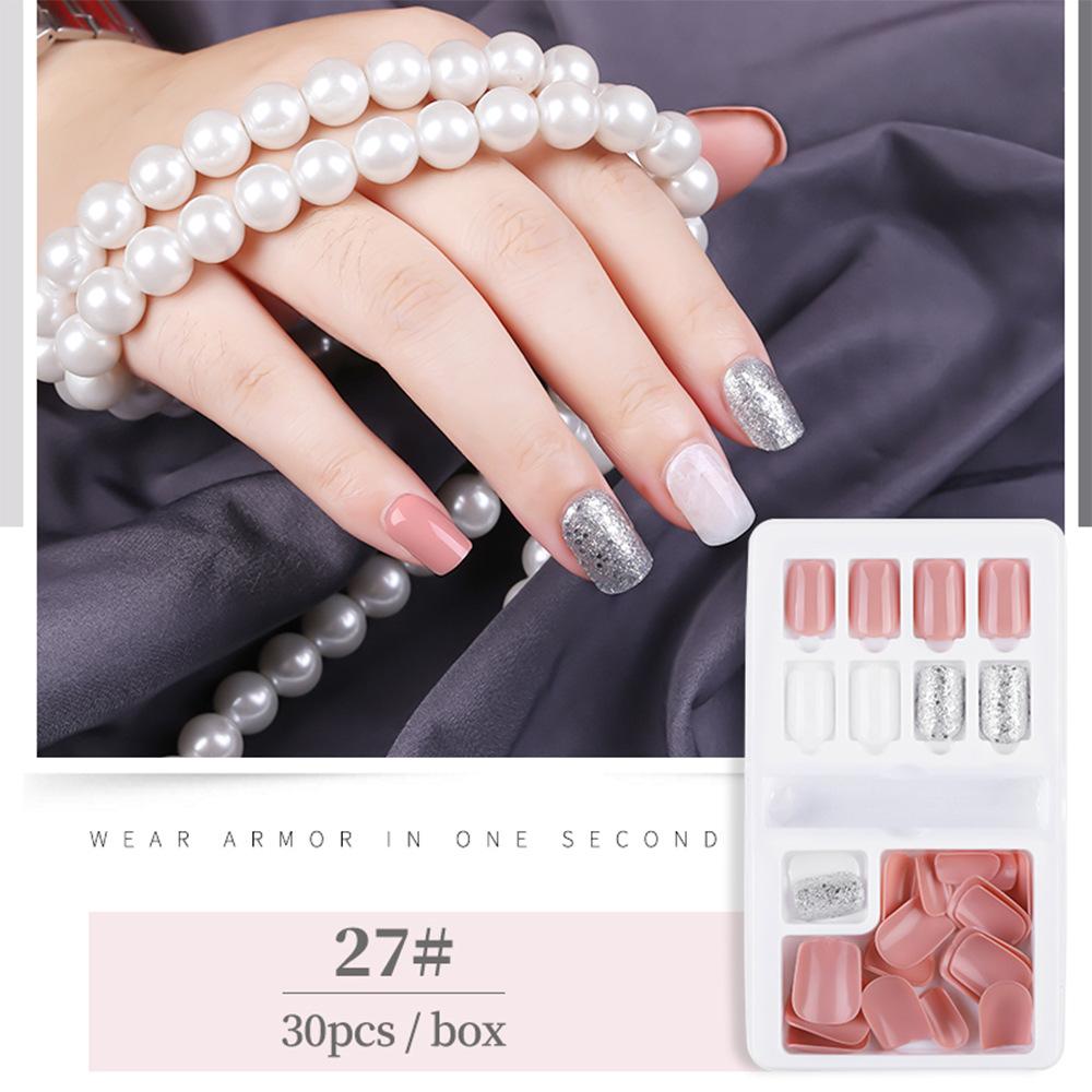 30 Piece Box, Wearable, Detachable, Nail Art