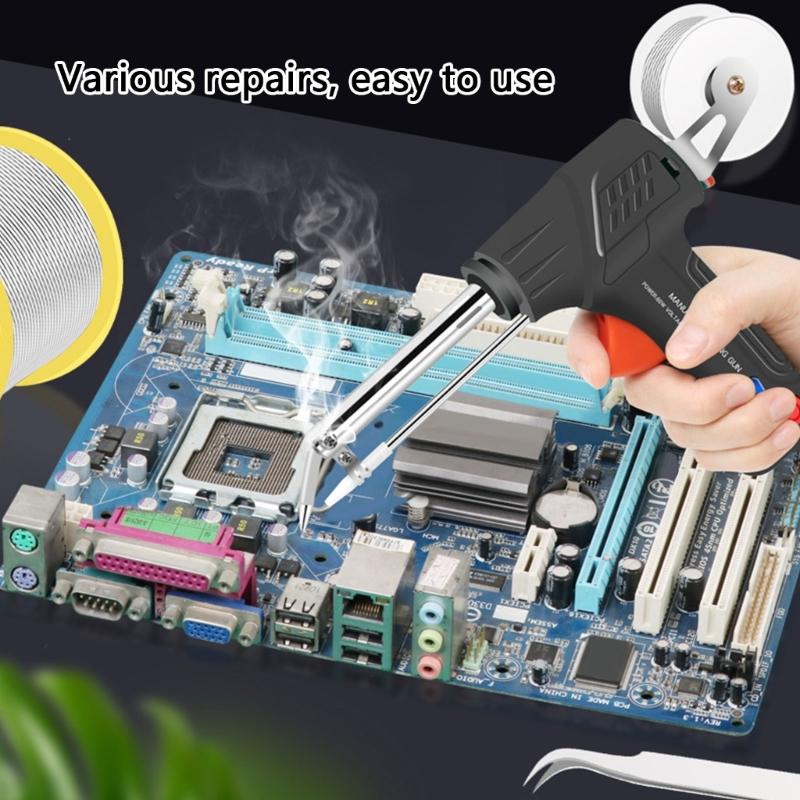 Funktionale Lötpistole Industrielles Schweißwerkzeug für Anfänger und Profis Schnelles Aufheizen für vielfältige Schweißanforderungen