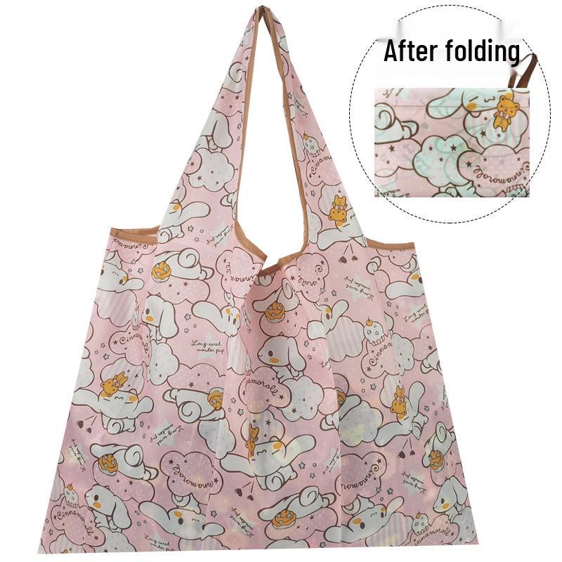 Japanese Cartoon Large Shopping and Travel Tote Bag