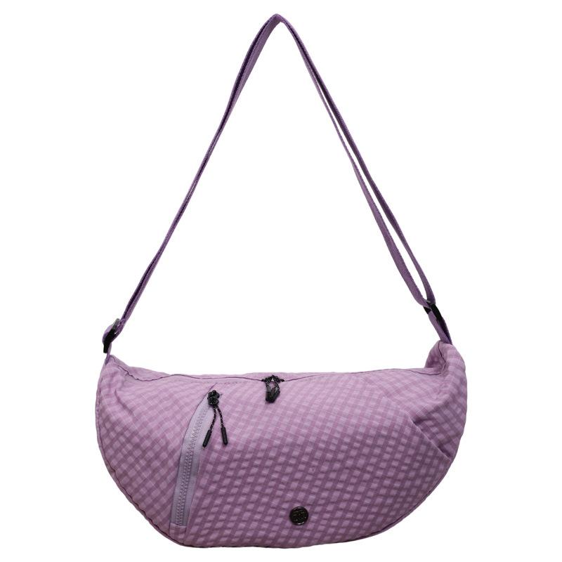 Crossbody Bag - Large Capacity for Daily Commuting and Exercise, Single Shoulder Bag with A Unique Design, Shaped Like A Dumpling.